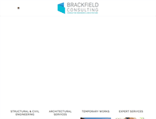 Tablet Screenshot of brackfieldconsulting.com